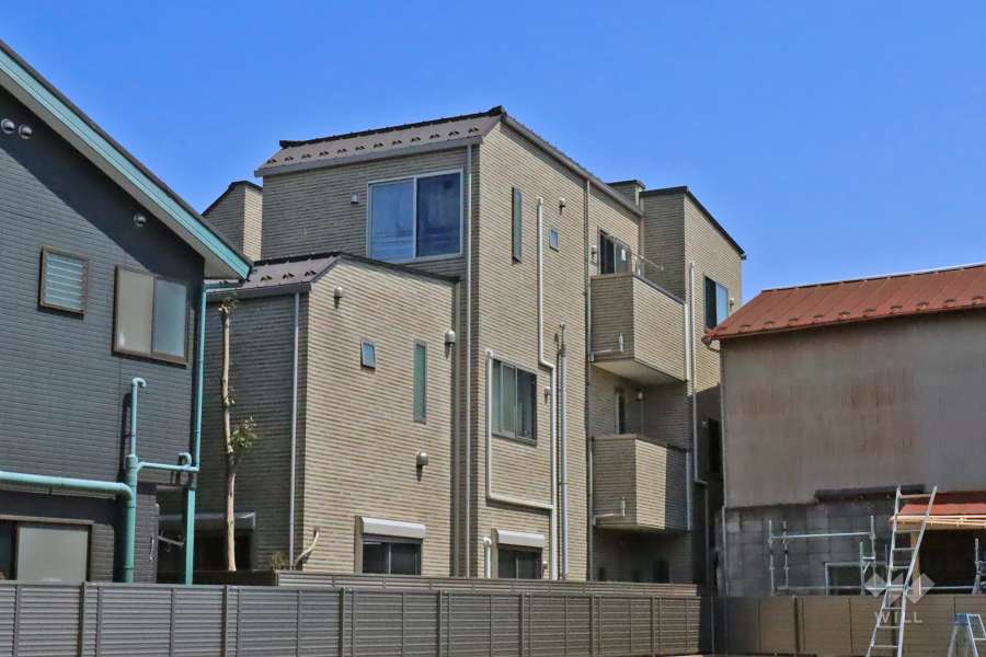 リムテラス下目黒の外観(北西側)