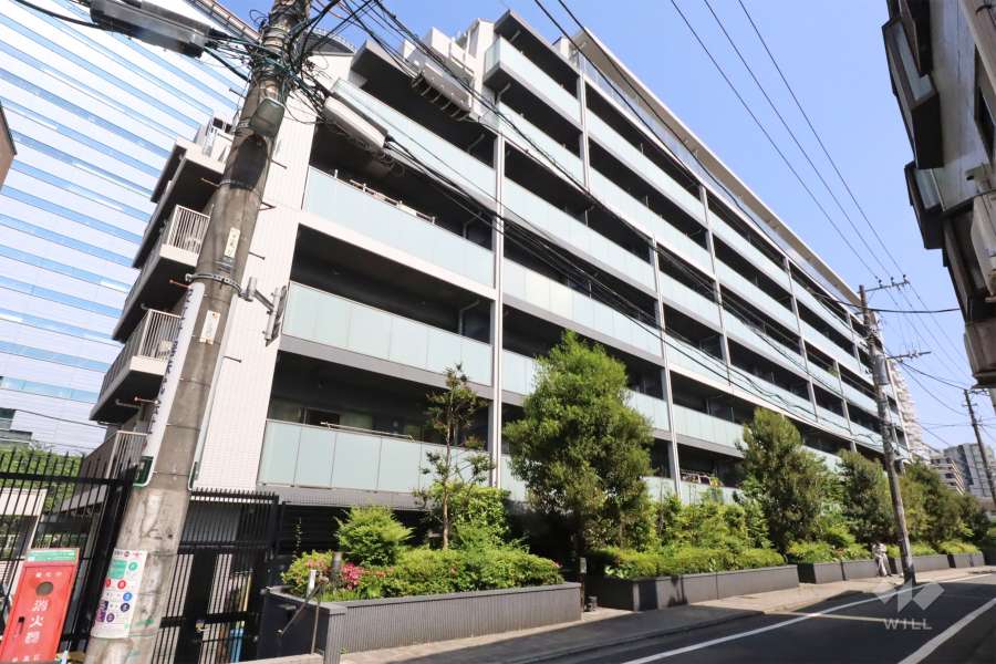 パークナード目黒の外観（北西側から）