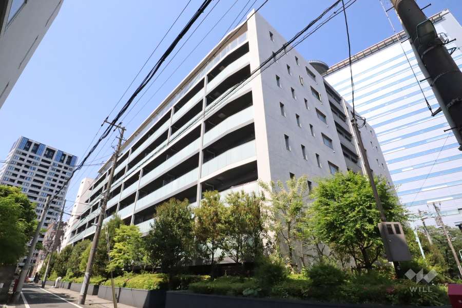 パークナード目黒の外観(南側から)