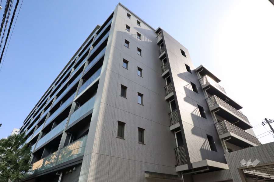 パークナード目黒の外観(北側から)