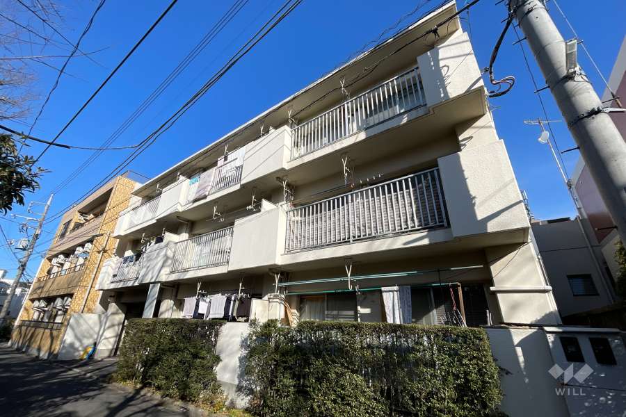 コープ野村祐天寺の外観（南東側から）