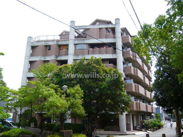 ヴェールメゾン昆陽池公園の外観（西側から）