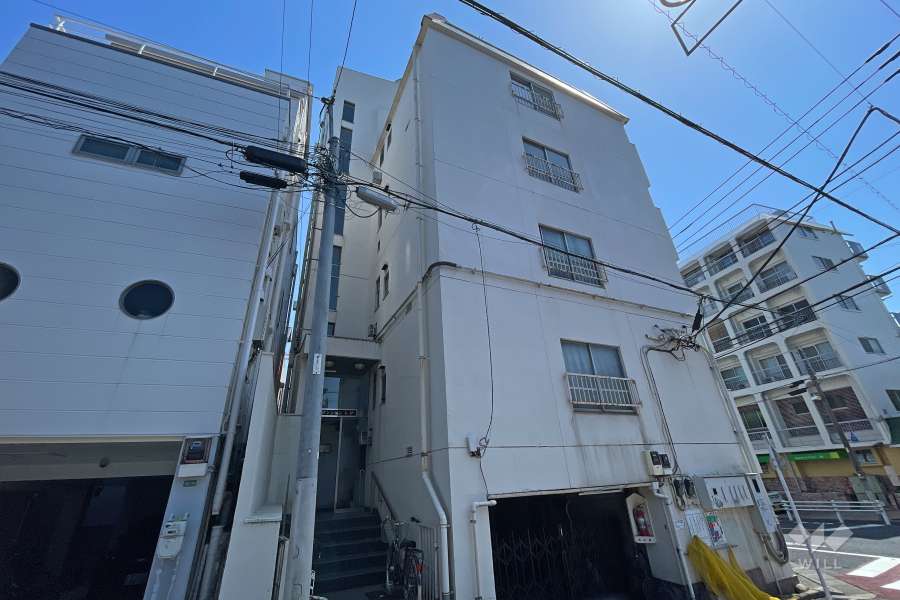 マンションレダの外観(北側から）