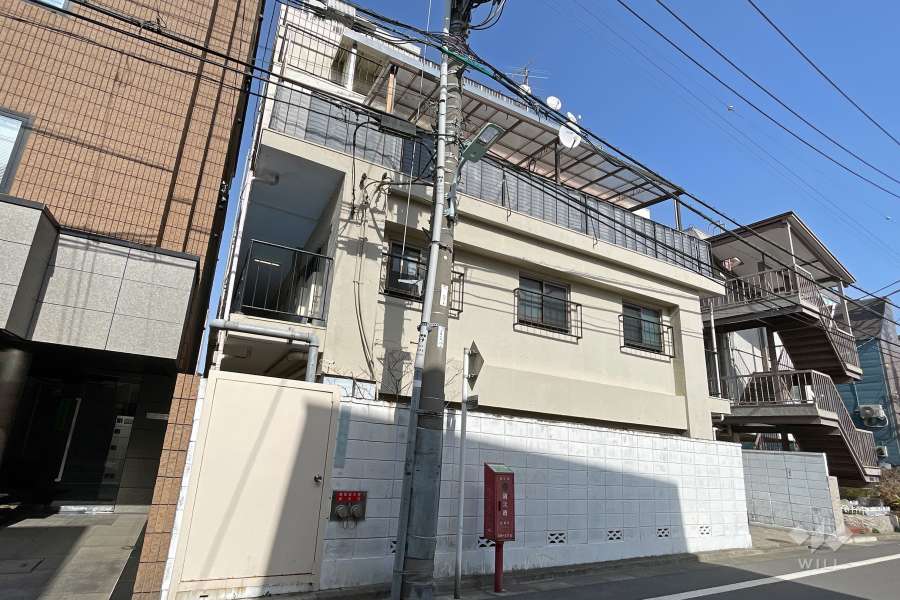 目黒マンションの外観（西側から）