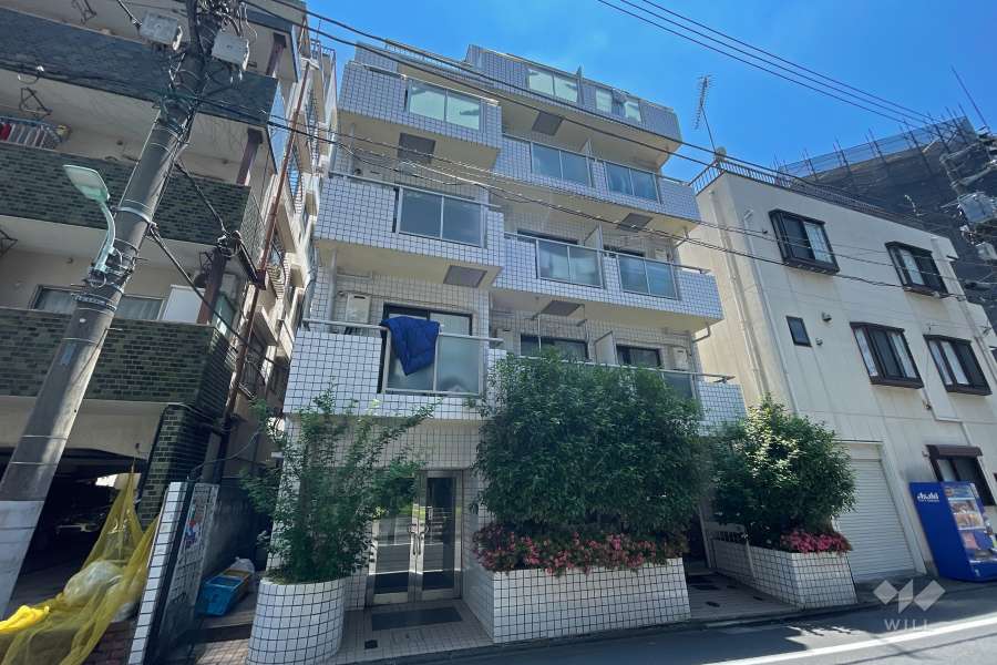 ハイシティ池尻大橋第１の外観（北側から）