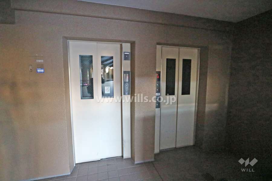 エレベーターは2基あります。