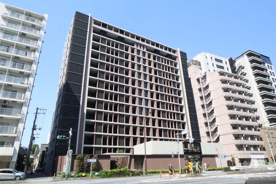 シティハウス中目黒レジデンス外観(東側から)