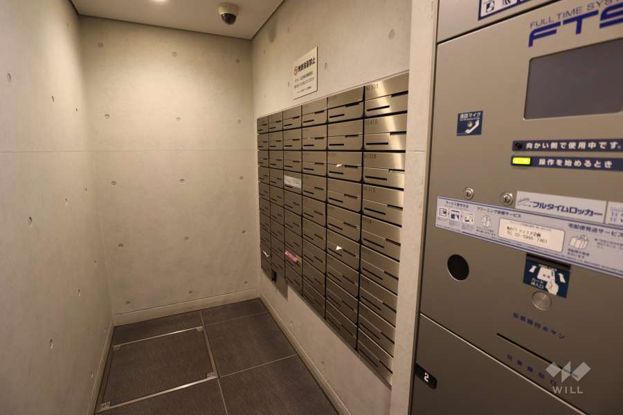 宅配ボックスと共用ポスト