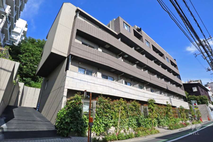 コンシェリア目黒の外観(北西側から)