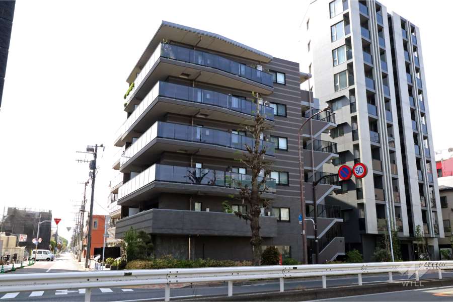 プロスタイル学芸大学の外観(北東側から)