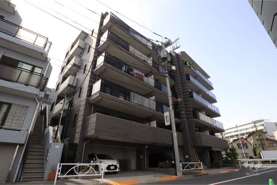 プロスタイル学芸大学の外観(南東側から)