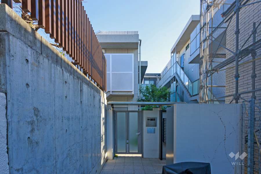 GLIDE自由が丘の外観（西側から）