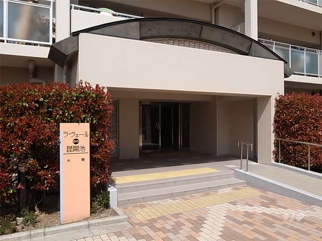 A棟のエントランス