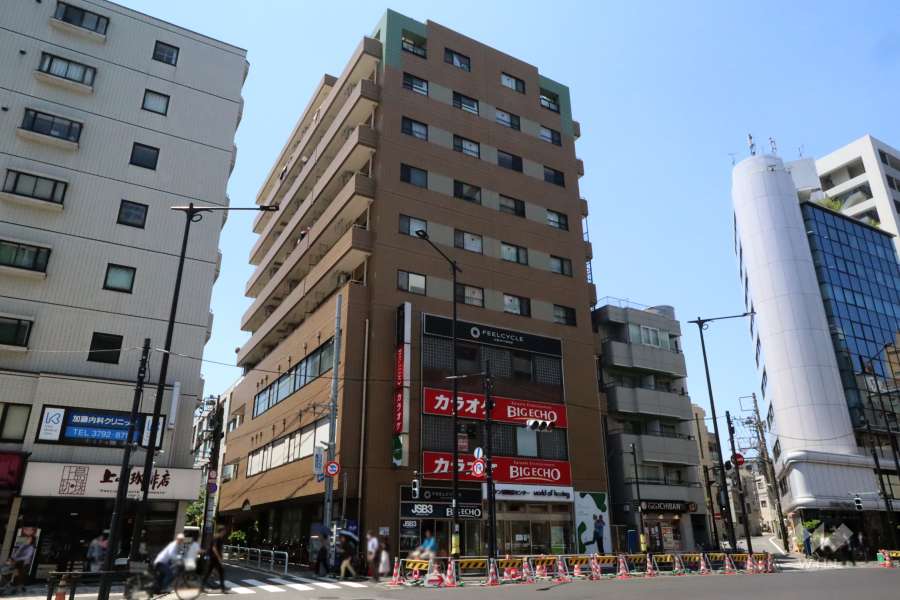 MFビルの外観(北東側から)