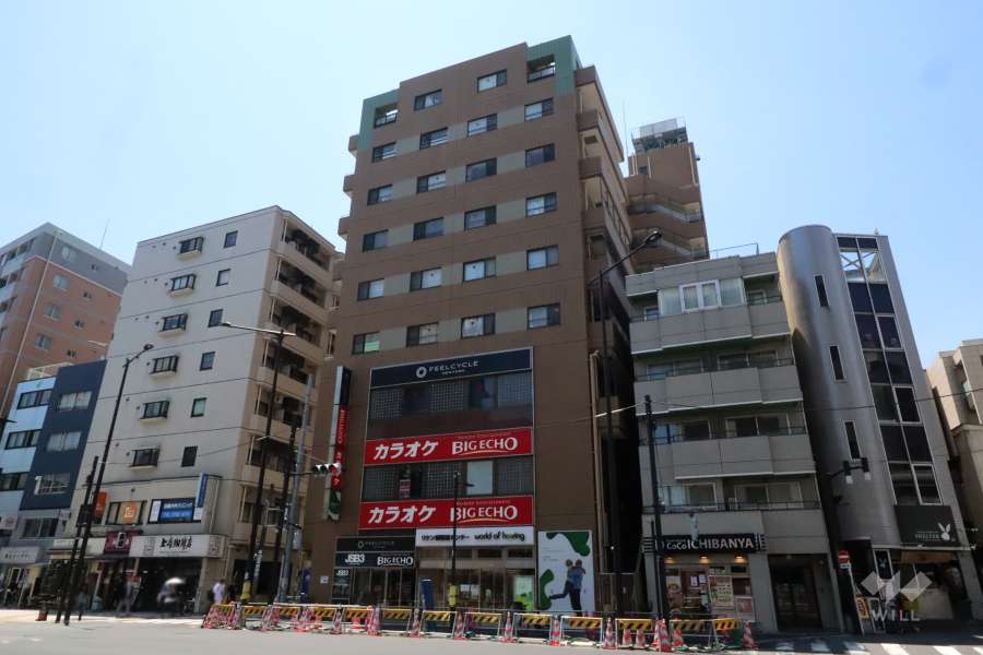 MFビルの外観(北西側から)