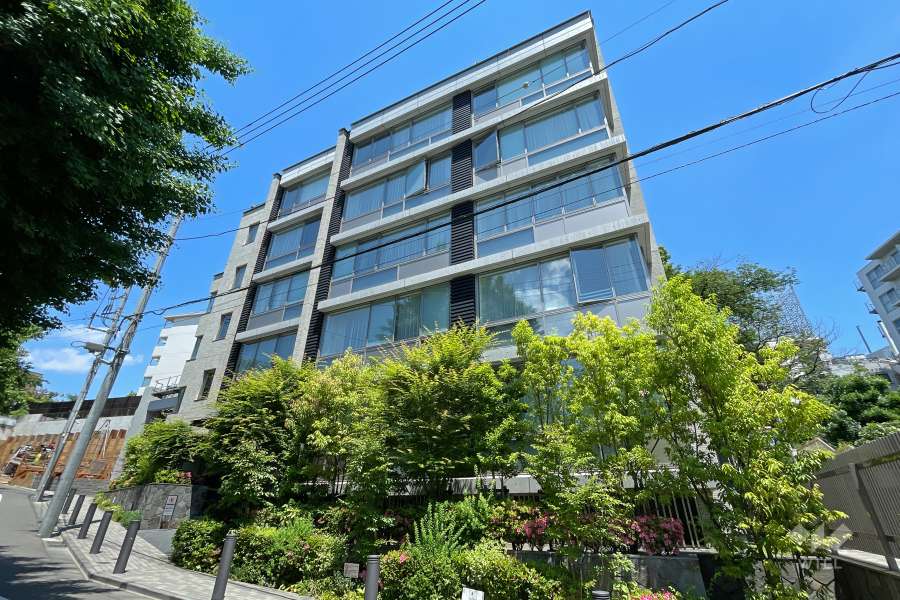 ローレルアイ目黒大橋ザテラスの外観（南西側から）