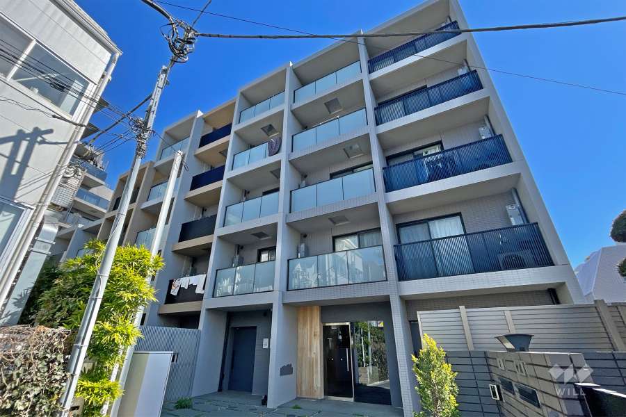 アルテシモレンナの外観（南西側から）