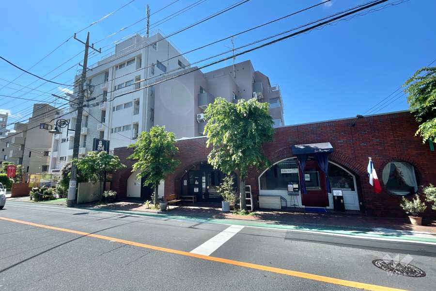 自由が丘メープルの外観（北西側から）