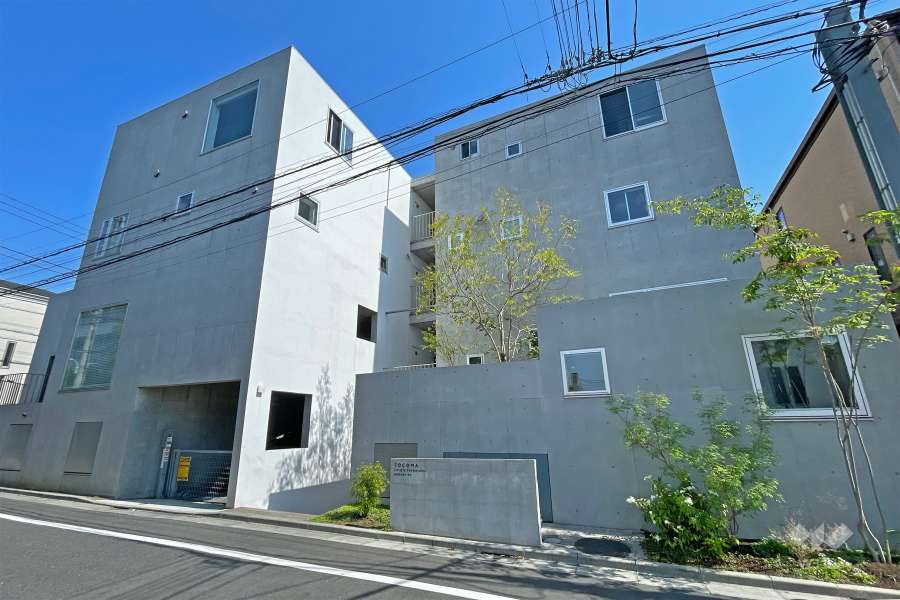 TOCOMAの外観（北西から）