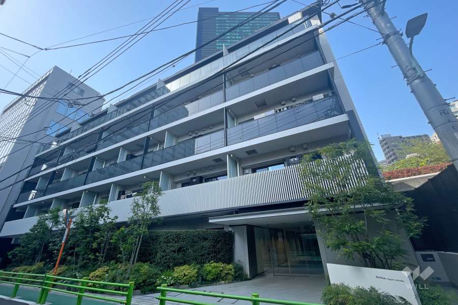 ブリリア目黒青葉台の外観（南東側から）