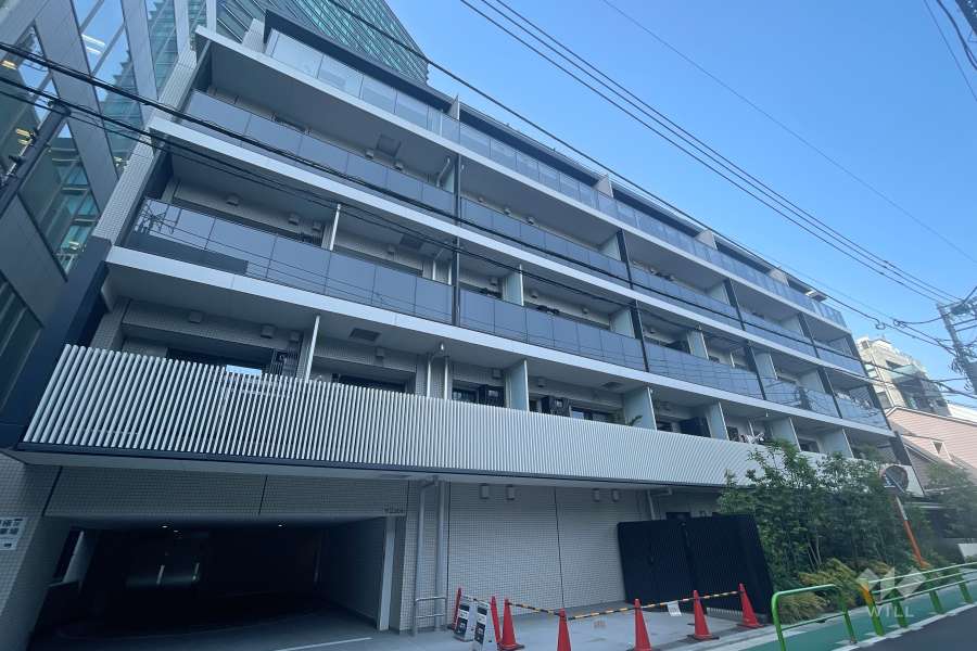 ブリリア目黒青葉台の外観（南西側から）