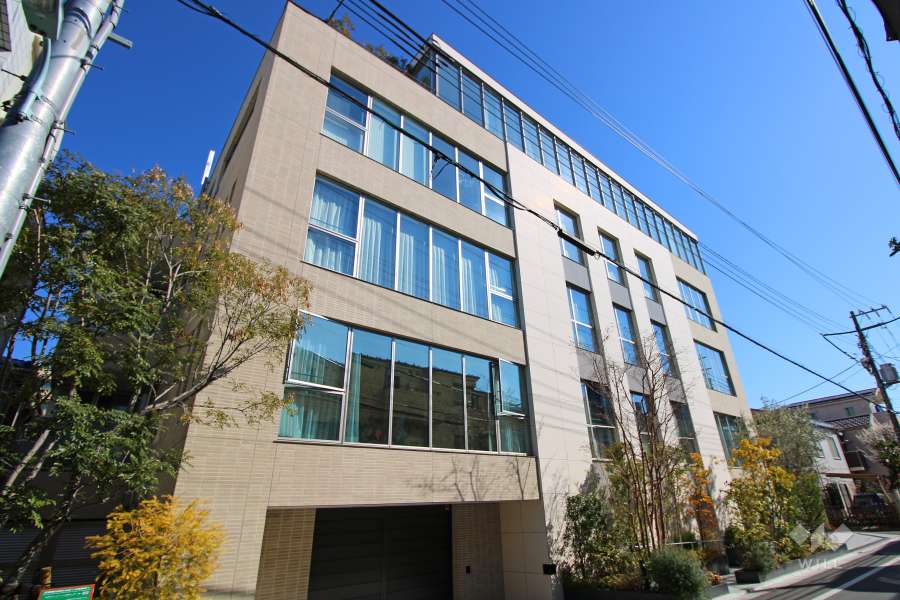 ディアナガーデン鷹番の外観（南西側から）