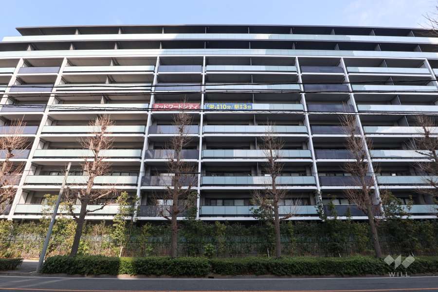 MID-WARD-CITYの外観(南側から)