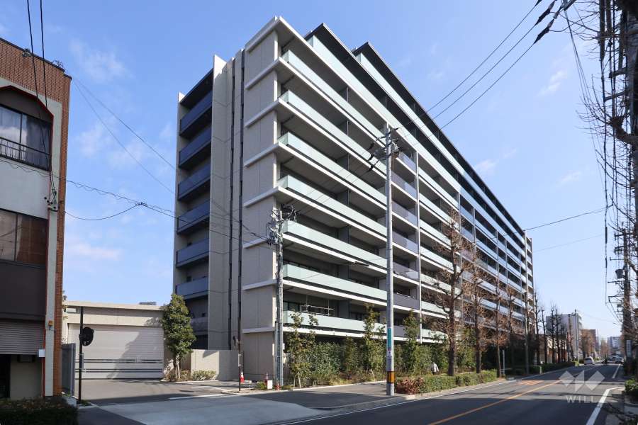 MID-WARD-CITYの外観(南西側から)