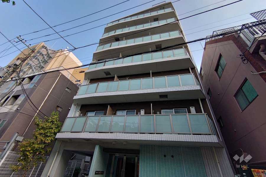 ヴォルト渋谷松濤レジデンスの外観（北西側から）