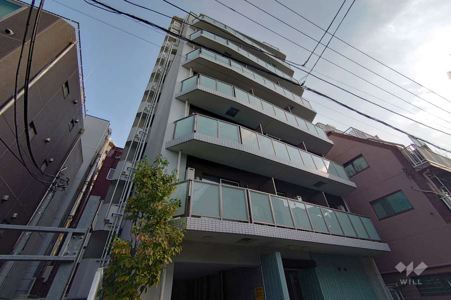 ヴォルト渋谷松濤レジデンスの外観（北東側から）