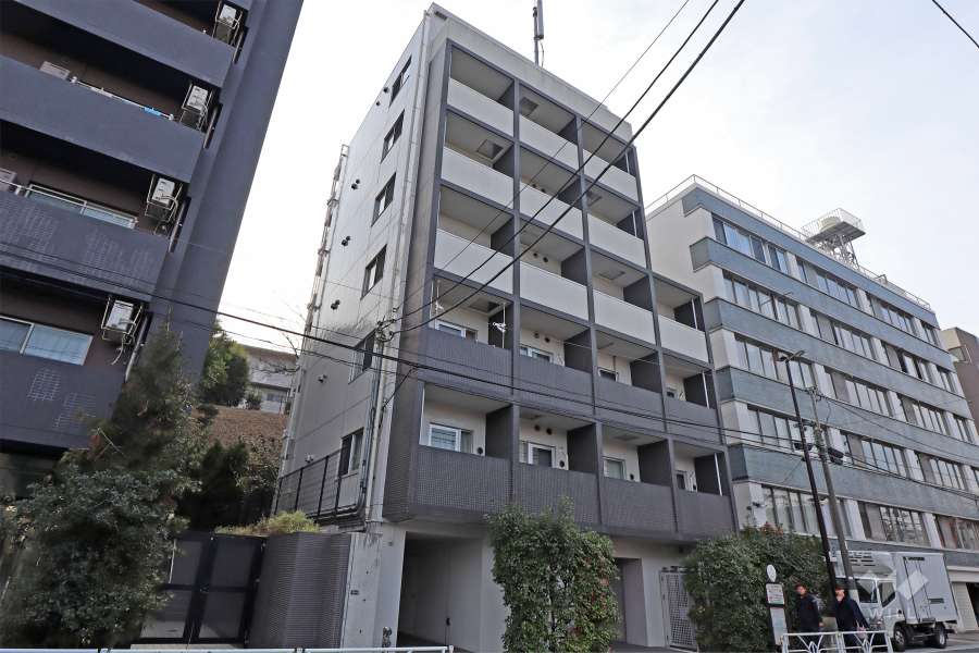 パティーナ代々木公園の外観（北東側から）