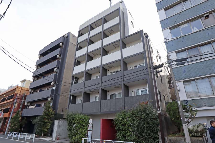 パティーナ代々木公園の外観（北西側から）