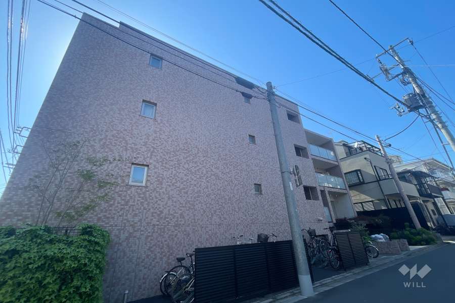 アワーズ笹塚の外観（南東側から）
