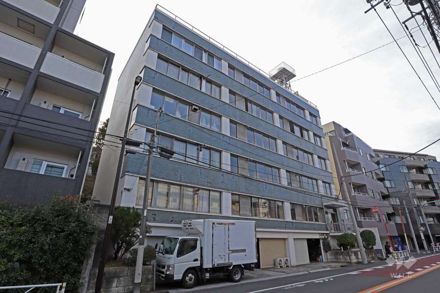 稲見マンションの外観（北東側から）