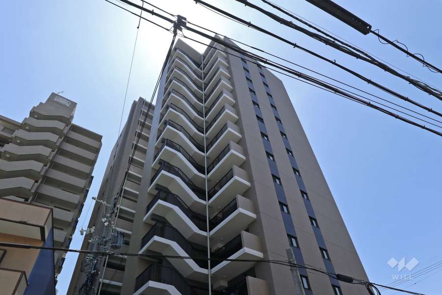 オープンレジデンシア名古屋菊井通の外観（北東側から）