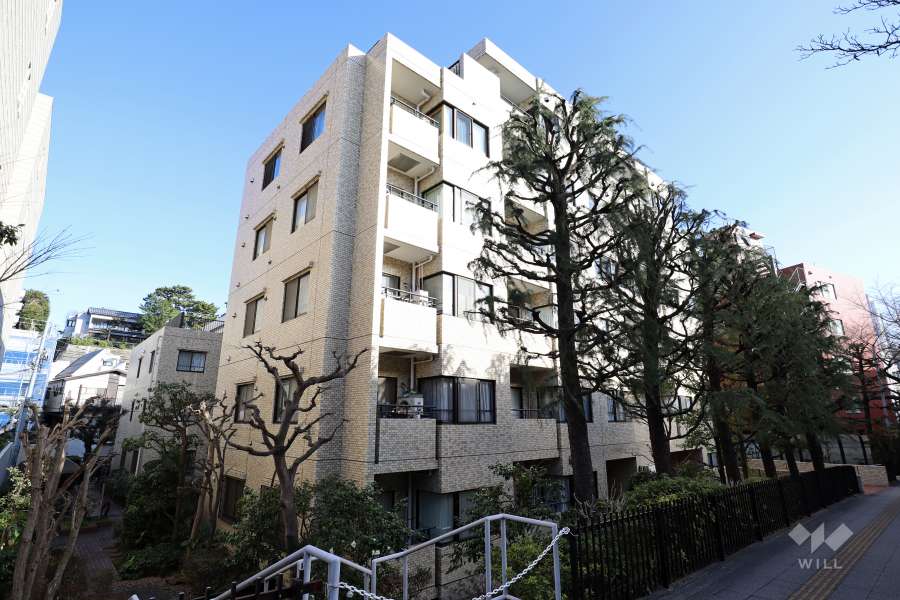 パレ二子玉川の外観(北西側から)