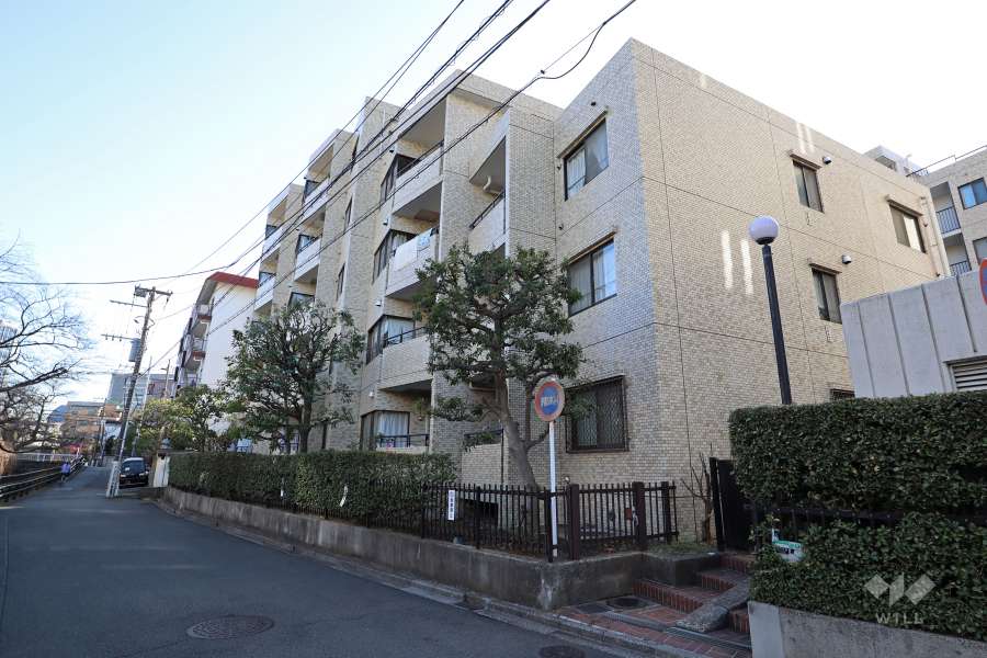 パレ二子玉川の外観(北東側から)