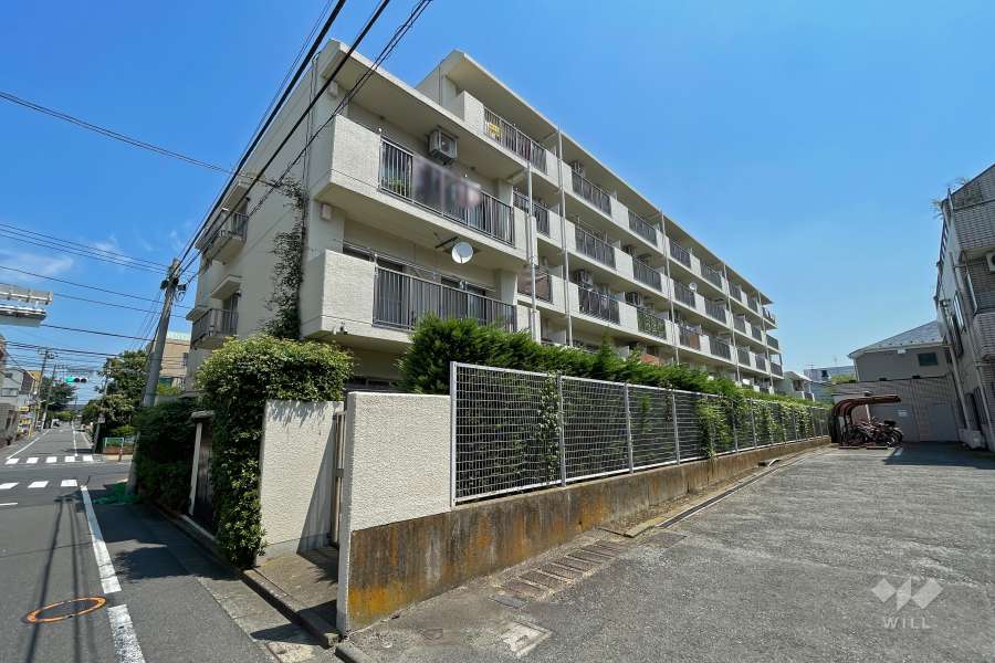 パークハイム桜新町の外観（南西側から）