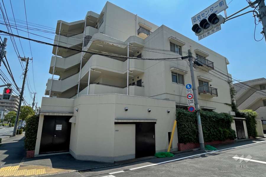 パークハイム桜新町の外観（北西側から）