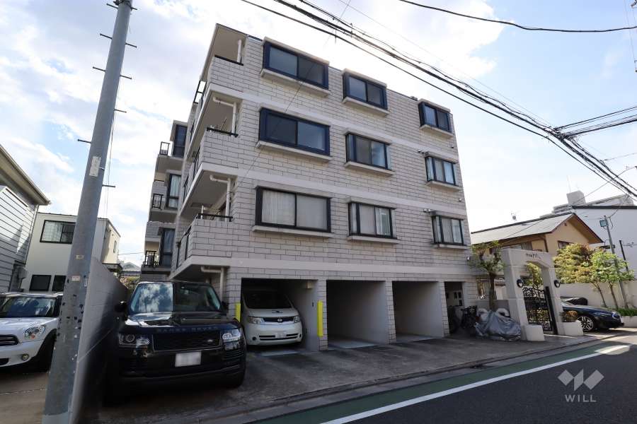 セザール第二野沢の外観(北東側から)