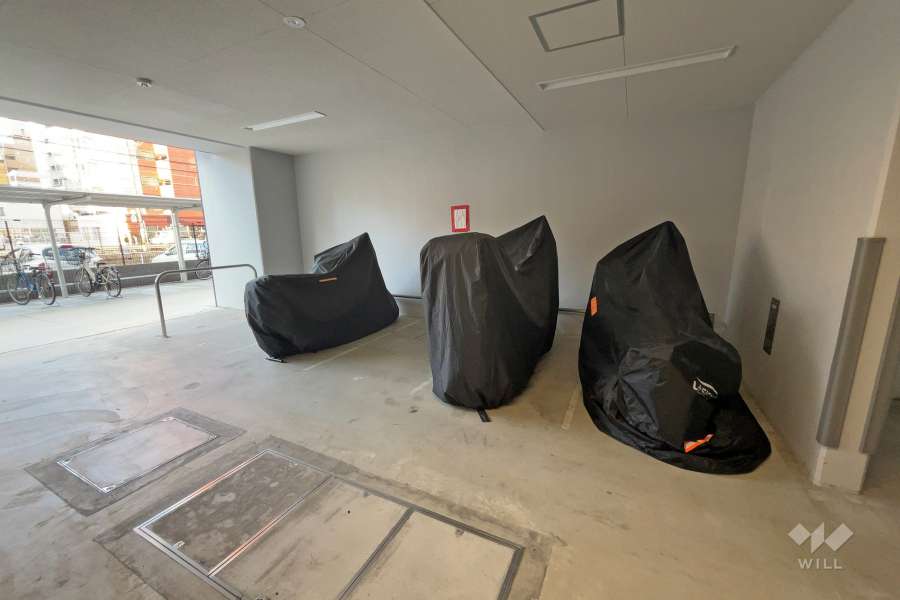 バイク置場