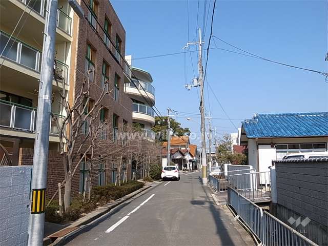 周辺は一戸建てが中心に立ち並ぶ静かな住宅地です。
