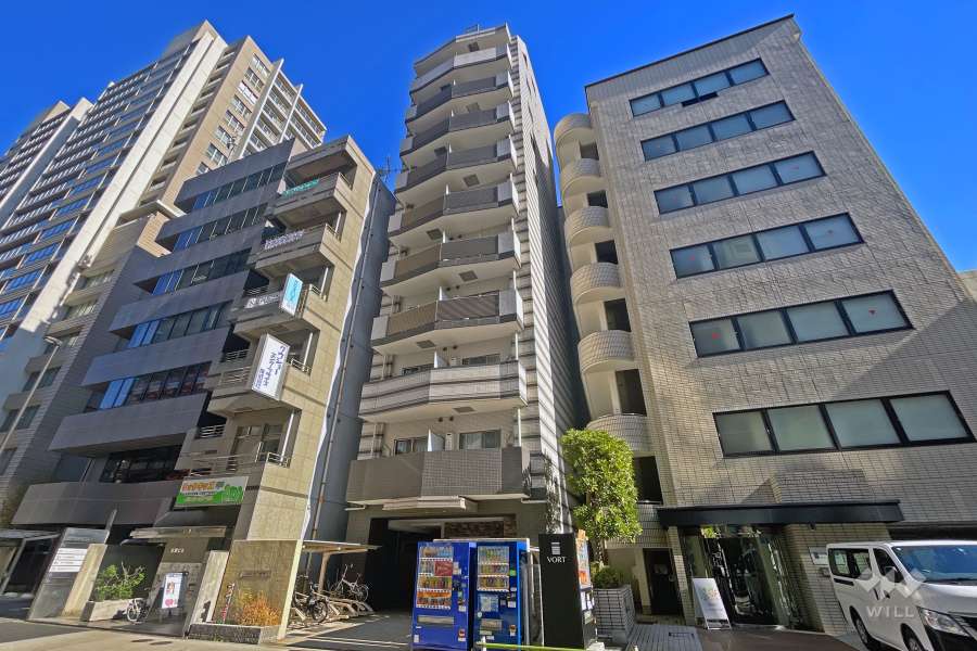 リヴシティ田町の外観（南西側から）