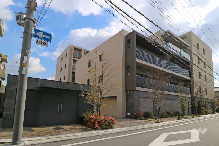 イニシア茨木プレシアスコートの外観（北東側から）