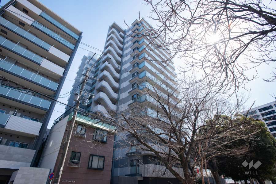 オープンレジデンシア葵フォレストの外観（北西側から）