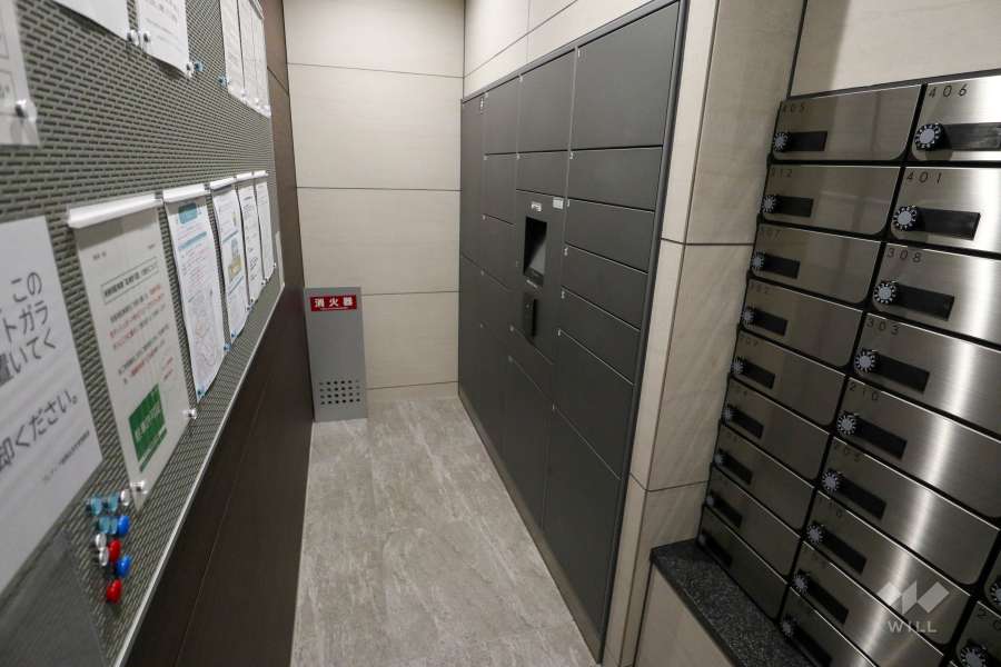 宅配ボックスと共用ポスト