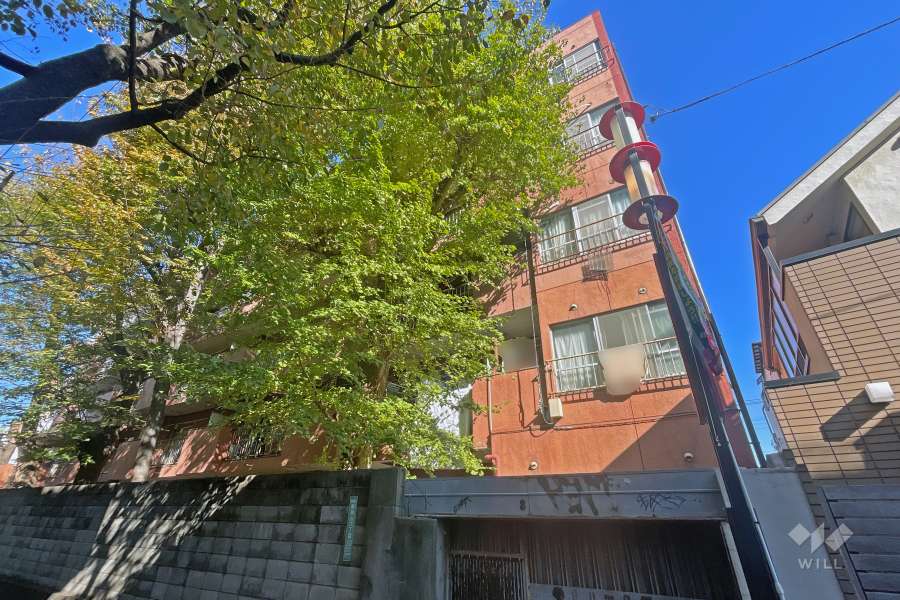 ダイホープラザ千歳烏山Ａ棟の外観（北東側から）