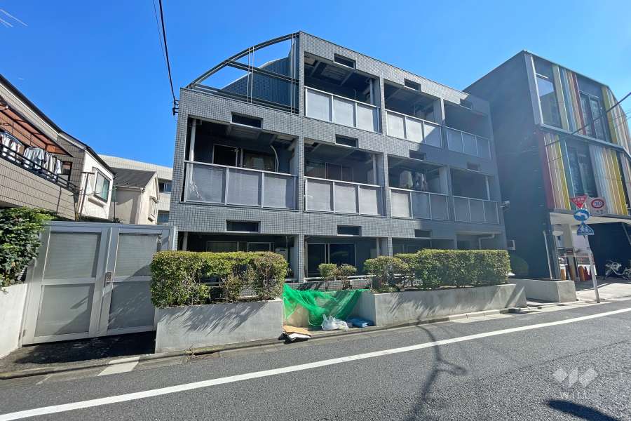 メディアシティ駒沢大学の外観（北西側から）