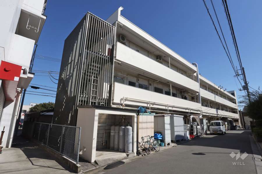 北烏山ロータリーマンションの外観（北西側から）