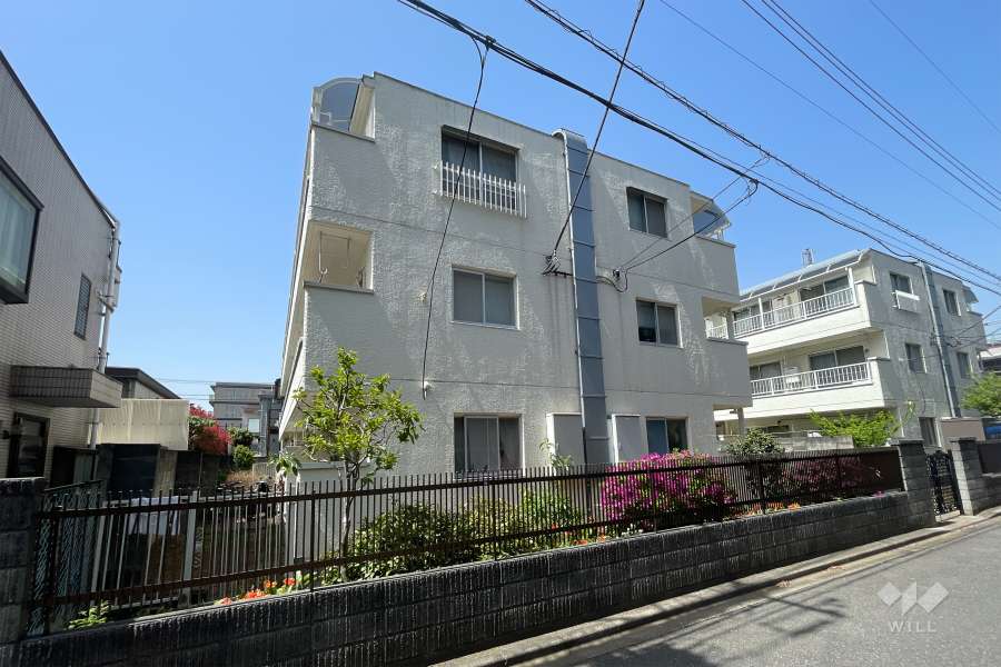 玉堤コーポＢ棟の外観（南東側から）